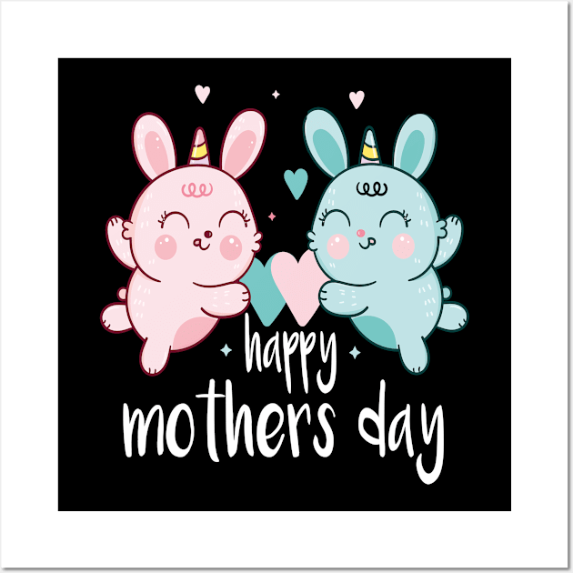 happy mothers day Wall Art by designnas2